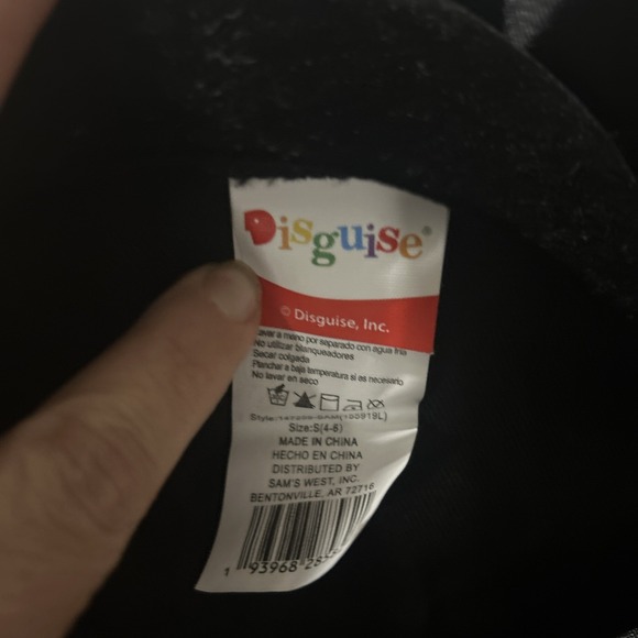 Disguise Unisex Kid's Halloween/Dress-Up Firefighter Costume S (4-6) - Picture 4 of 7